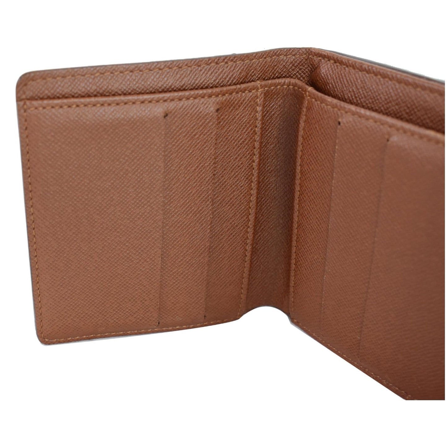 LOUIS VUITTON Monogram Canvas Anais Wallet Brown