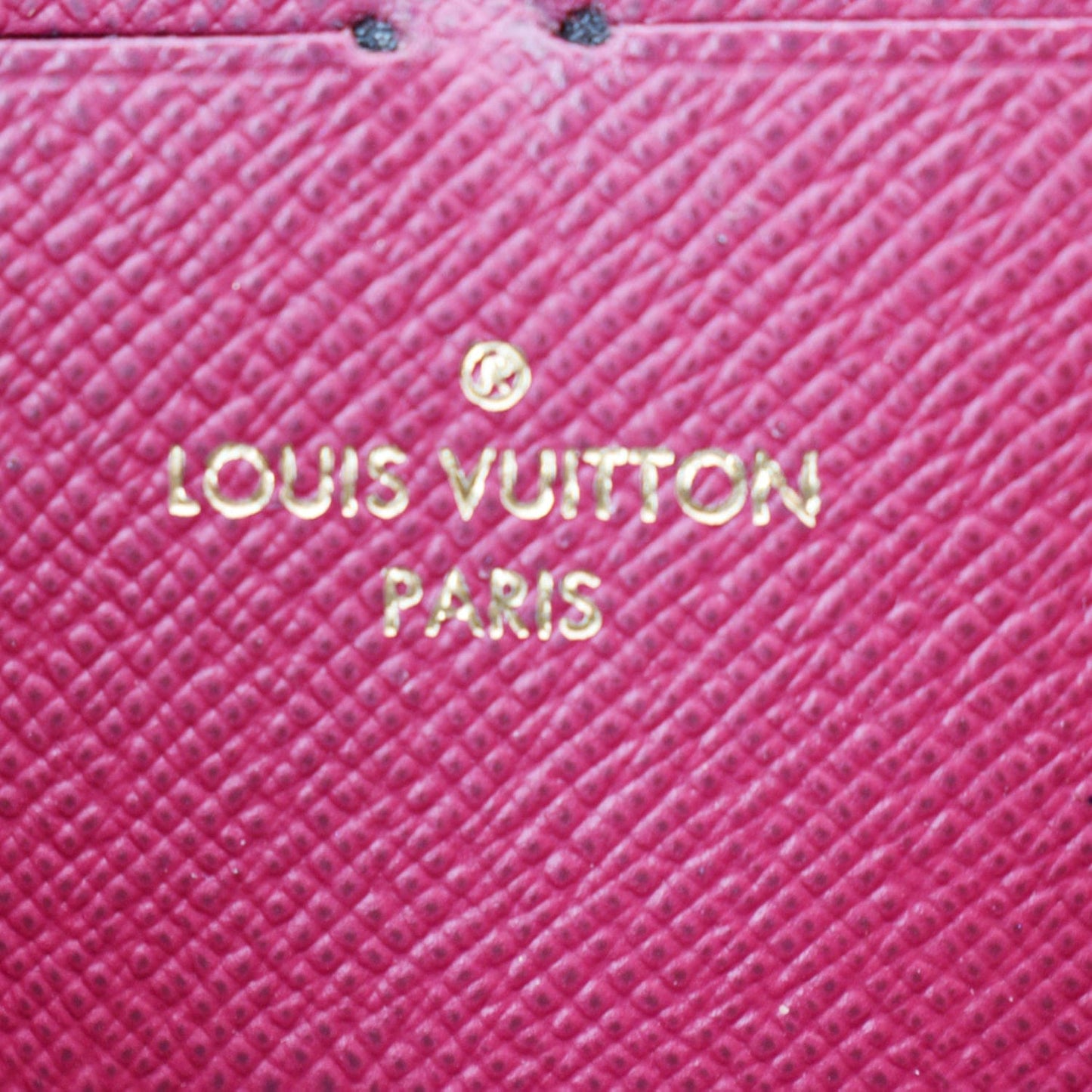 LOUIS VUITTON Clemence Monogram Canvas Zippy Wallet Brown