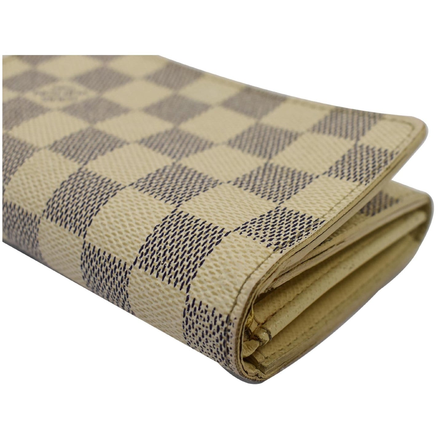 LOUIS VUITTON Zippy Damier Azur Wallet White - 15% OFF