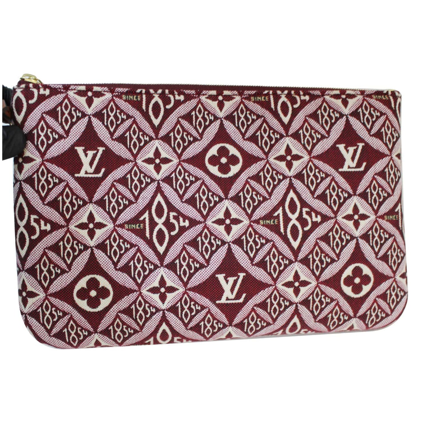 LOUIS VUITTON  Neverfull MM Since 1854 Jacquard Shoulder Bag Bordeaux Red