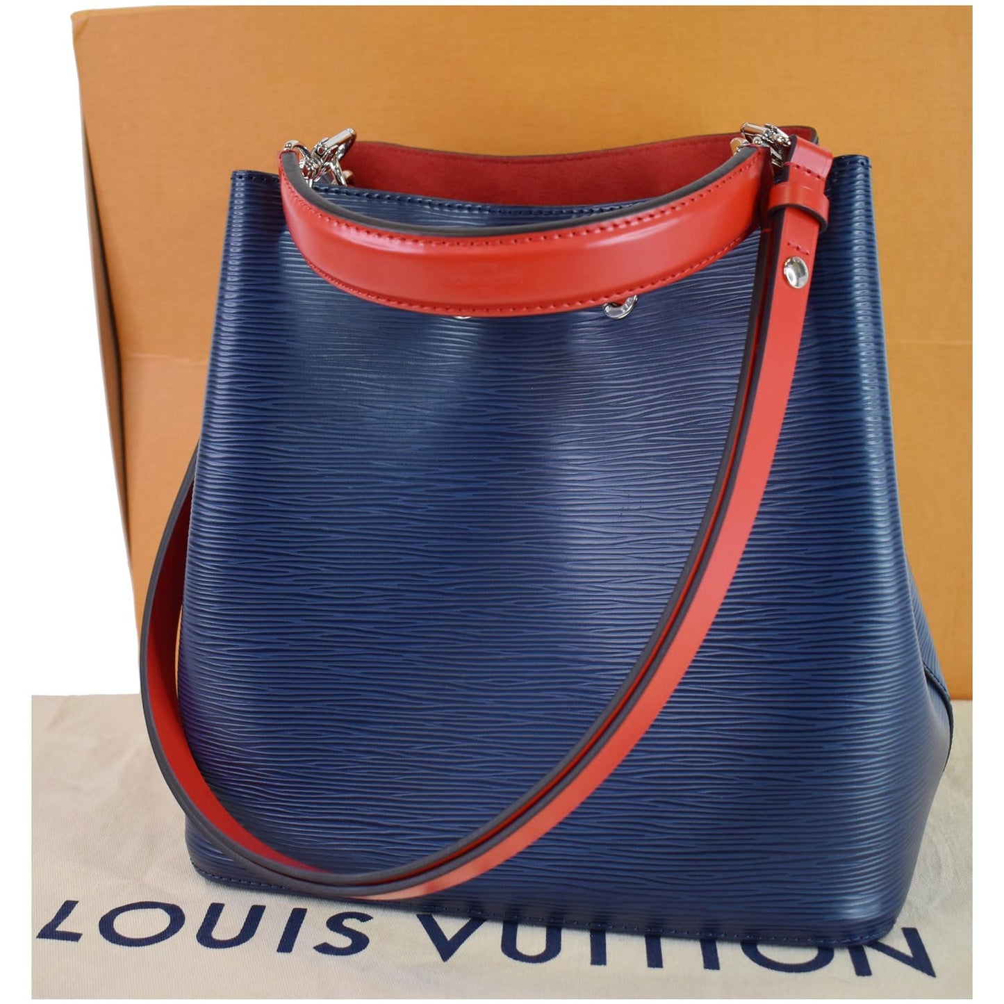 LOUIS VUITTON Neonoe Epi Leather Shoulder Bag Indigo - Last Call