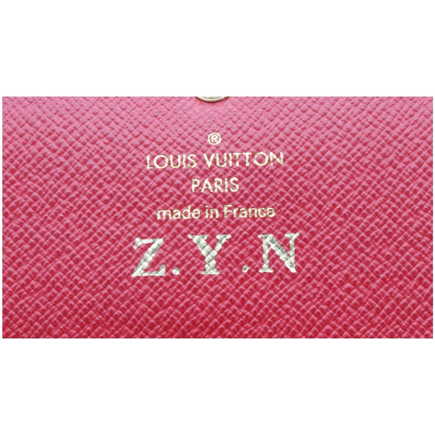 LOUIS VUITTON Emilie Damier Ebene Wallet Brown