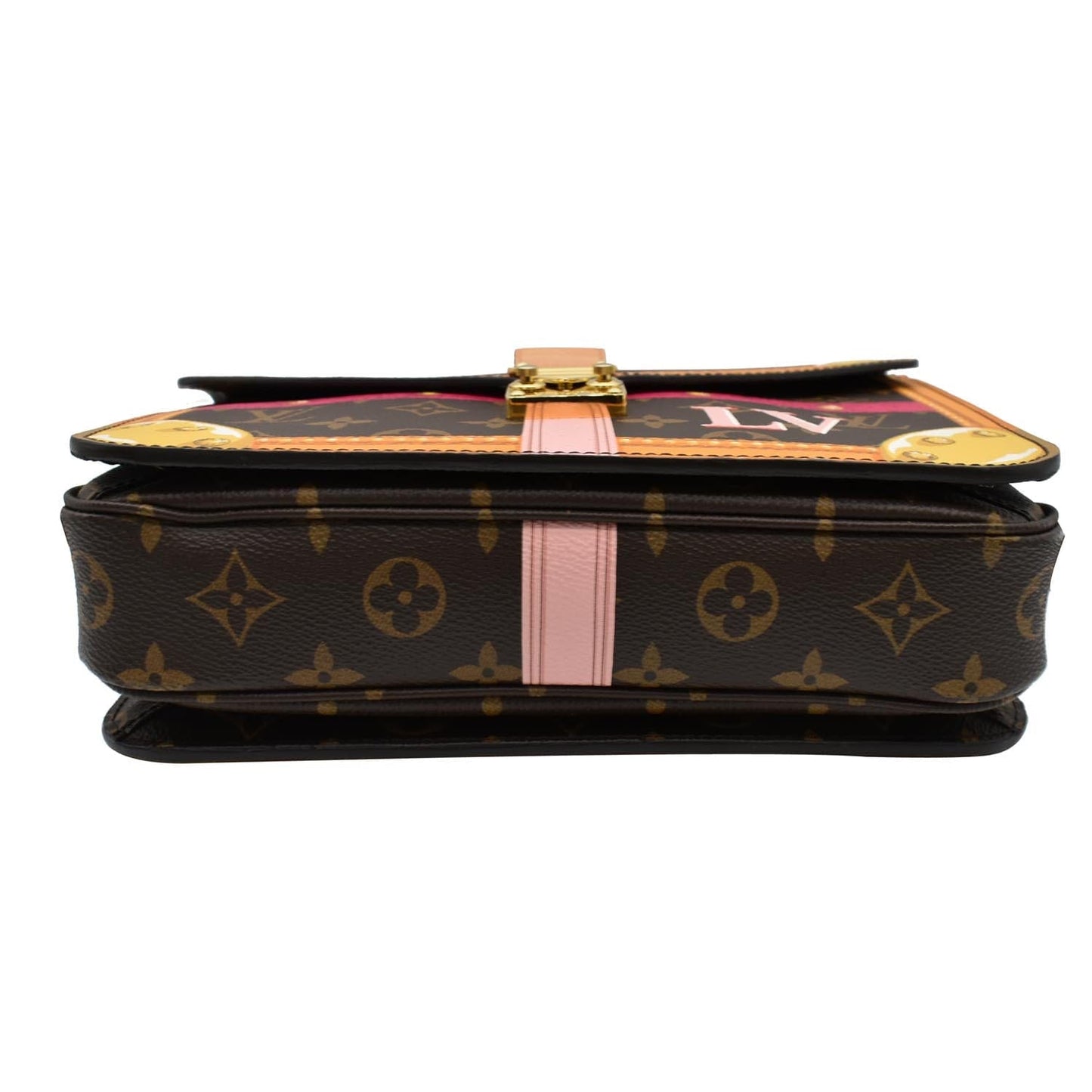 LOUIS VUITTON Summer Trunks Pochette Metis Monogram Crossbody Bag Brown