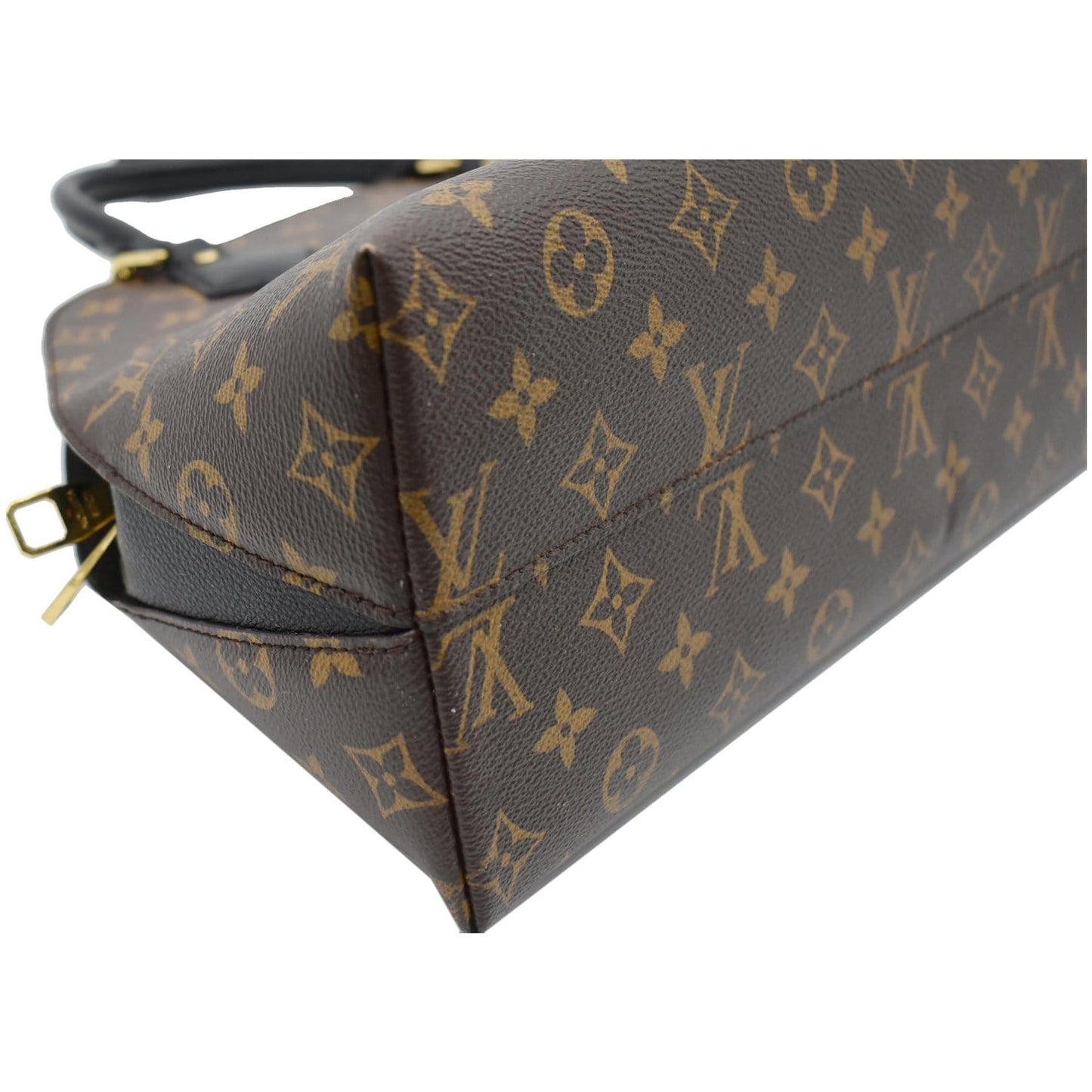 LOUIS VUITTON Alma B'N'B Monogram Canvas Shoulder Bag Brown