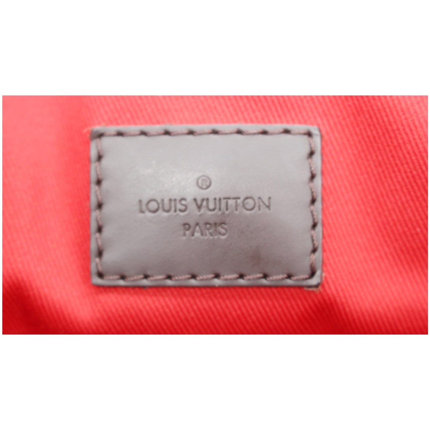 LOUIS VUITTON Graceful MM Damier Ebene Shoulder Bag Brown