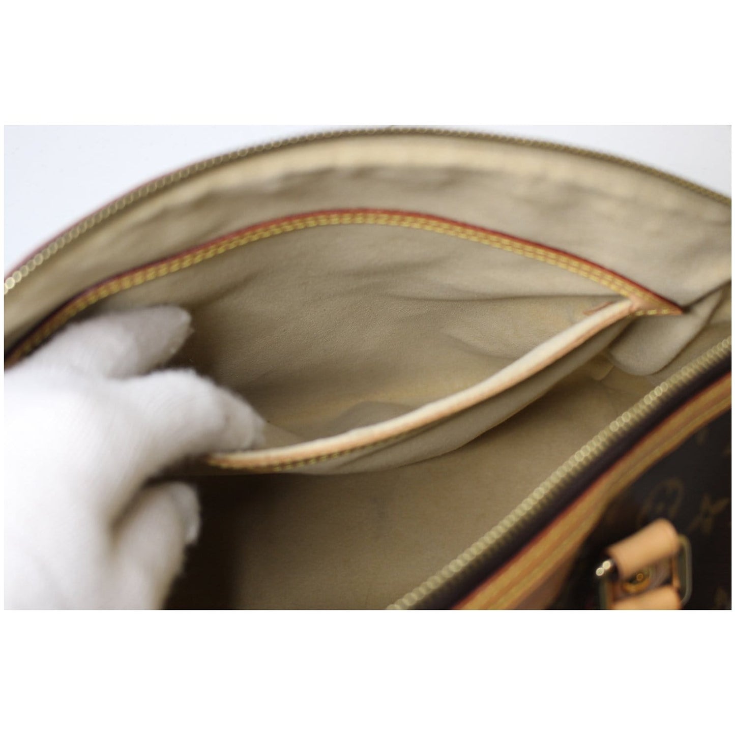 LOUIS VUITTON Monogram Canvas Retiro PM Shoulder Bag Brown