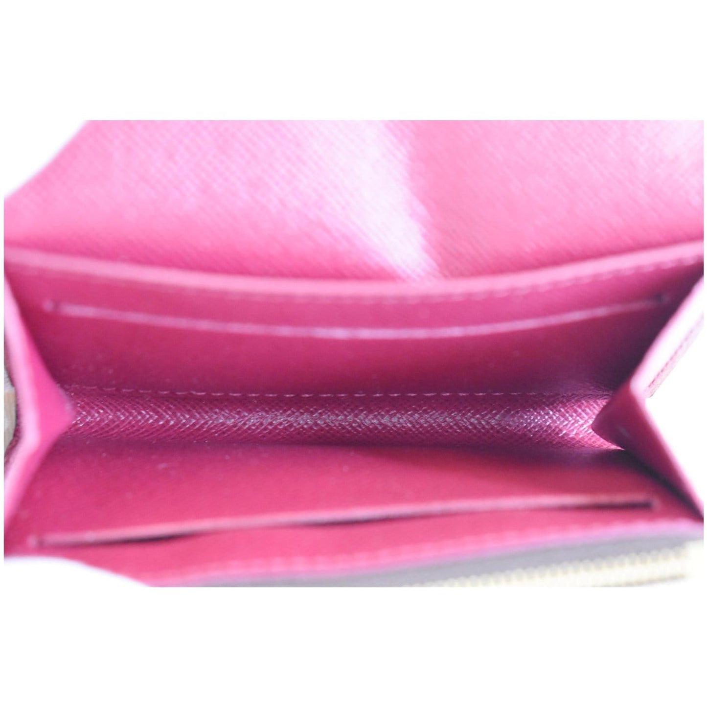 LOUIS VUITTON Rosalie Monogram Canvas Coin Purse Brown