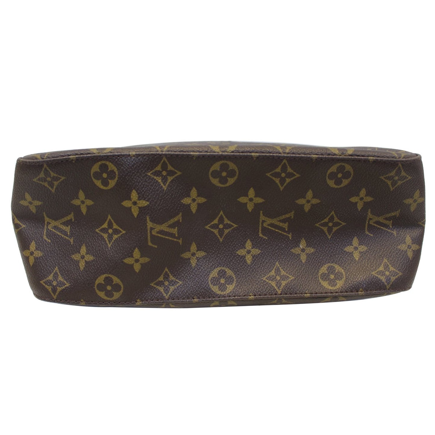 LOUIS VUITTON Monogram Canvas Looping GM Brown Shoulder Bag