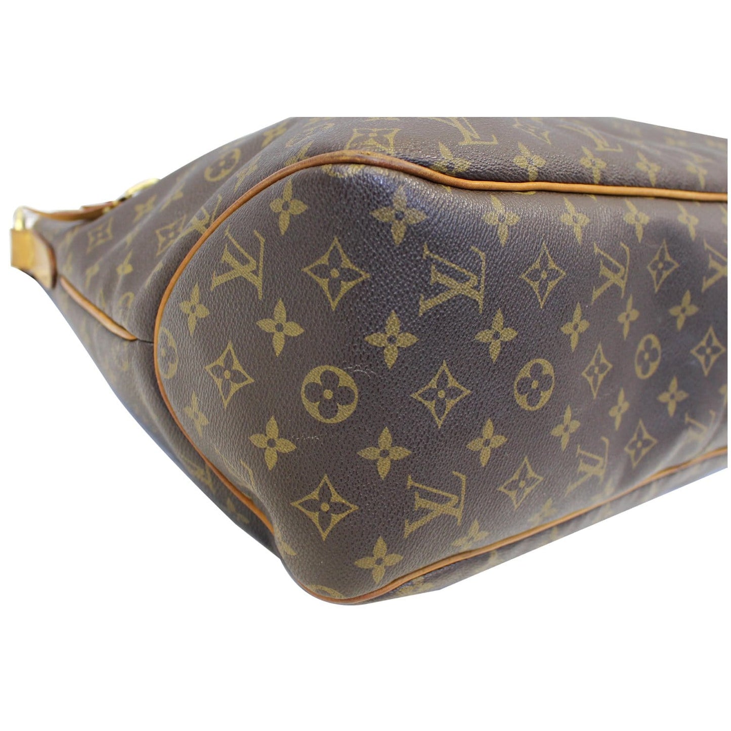LOUIS VUITTON Delightful GM Monogram Canvas Shoulder Bag Brown