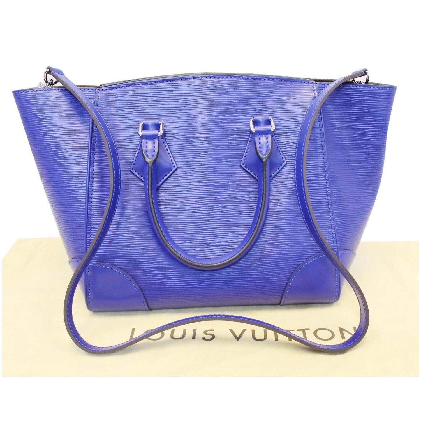 LOUIS VUITTON Phenix PM Epi Leather Shoulder Bag Blue - 25% OFF