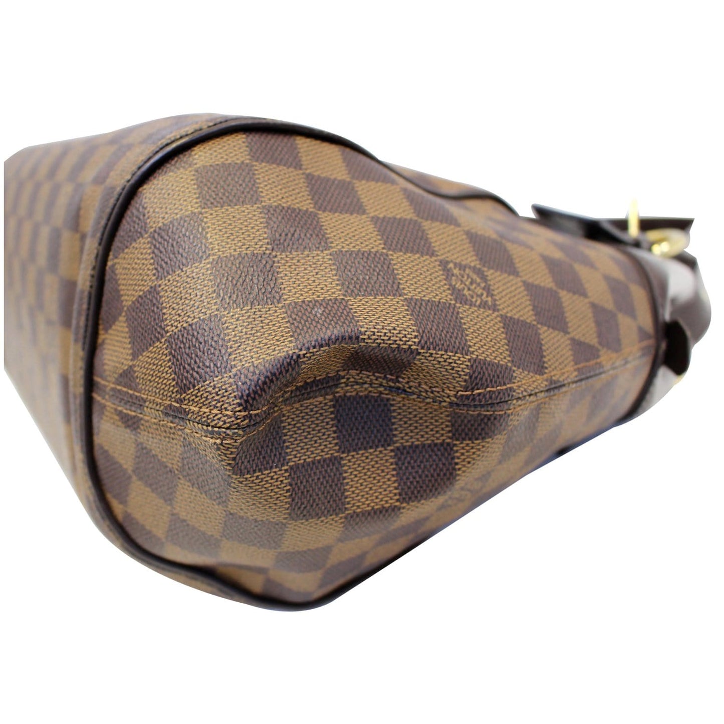 LOUIS VUITTON Sistina MM Damier Ebene Shoulder Bag Brown