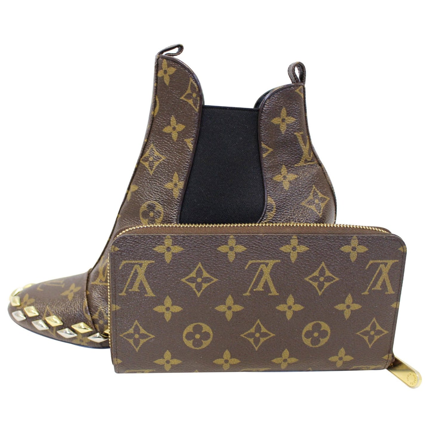 LOUIS VUITTON Monogram Canvas Zippy Long Wallet