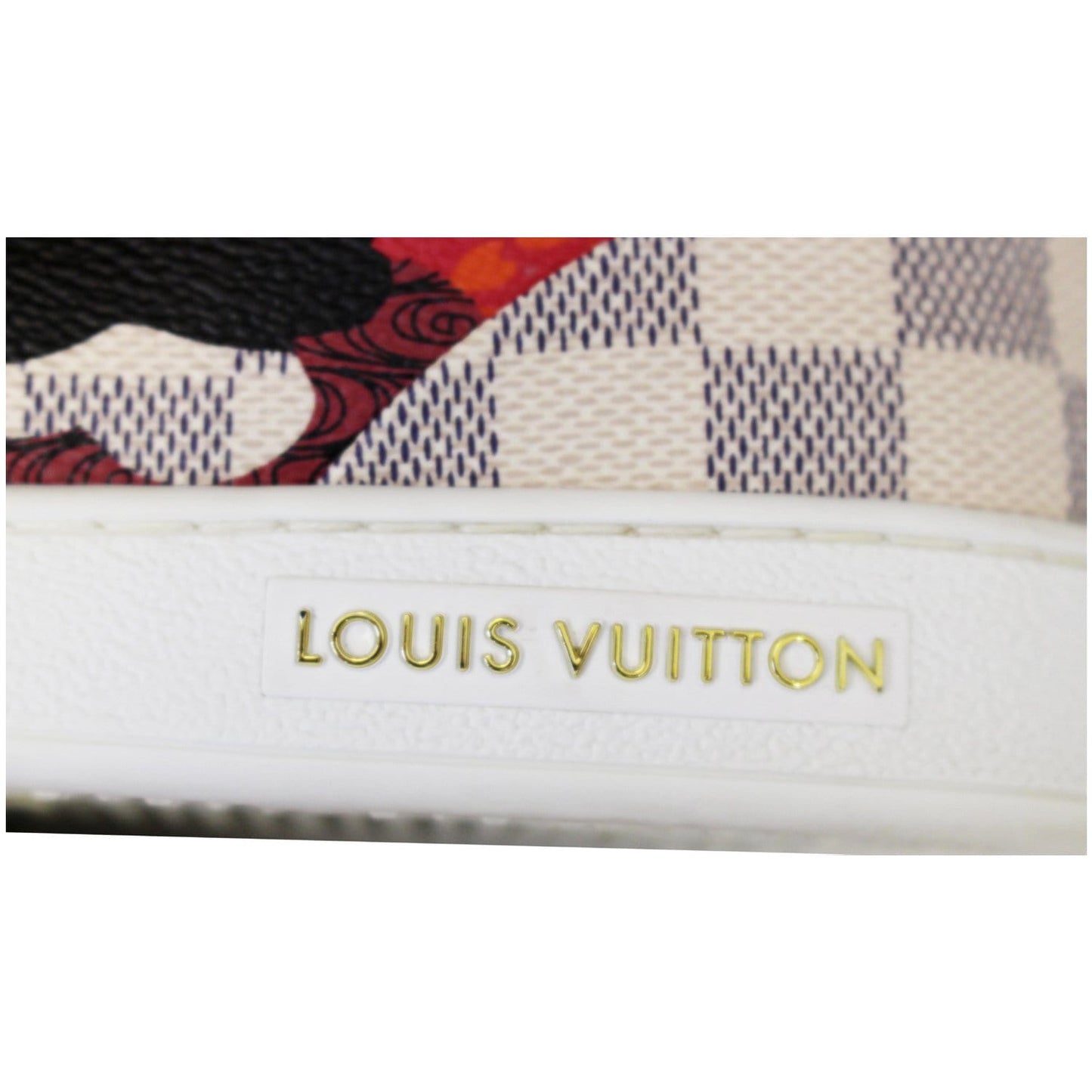 LOUIS VUITTON Overcloud Damier Azur Sneakers Size 7.5 US