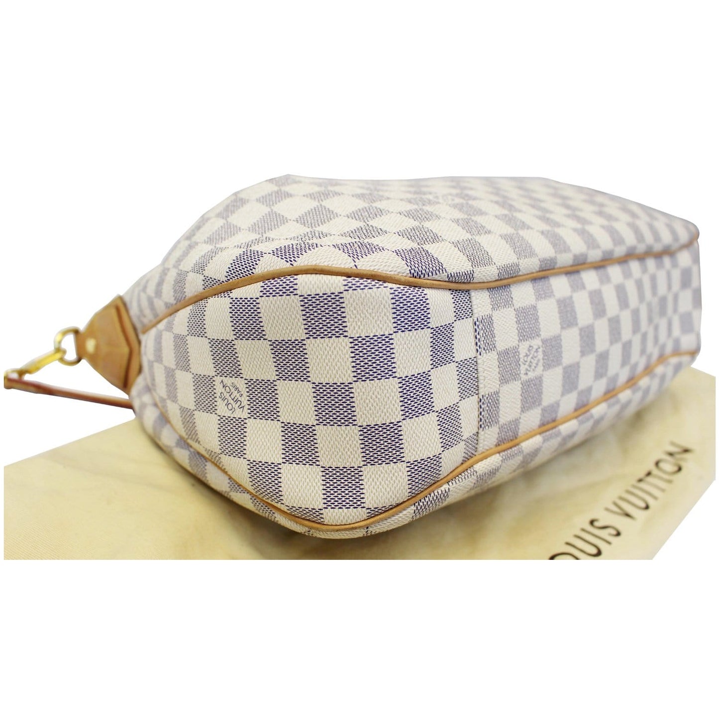 LOUIS VUITTON Evora MM Damier Azur Tote Shoulder Bag