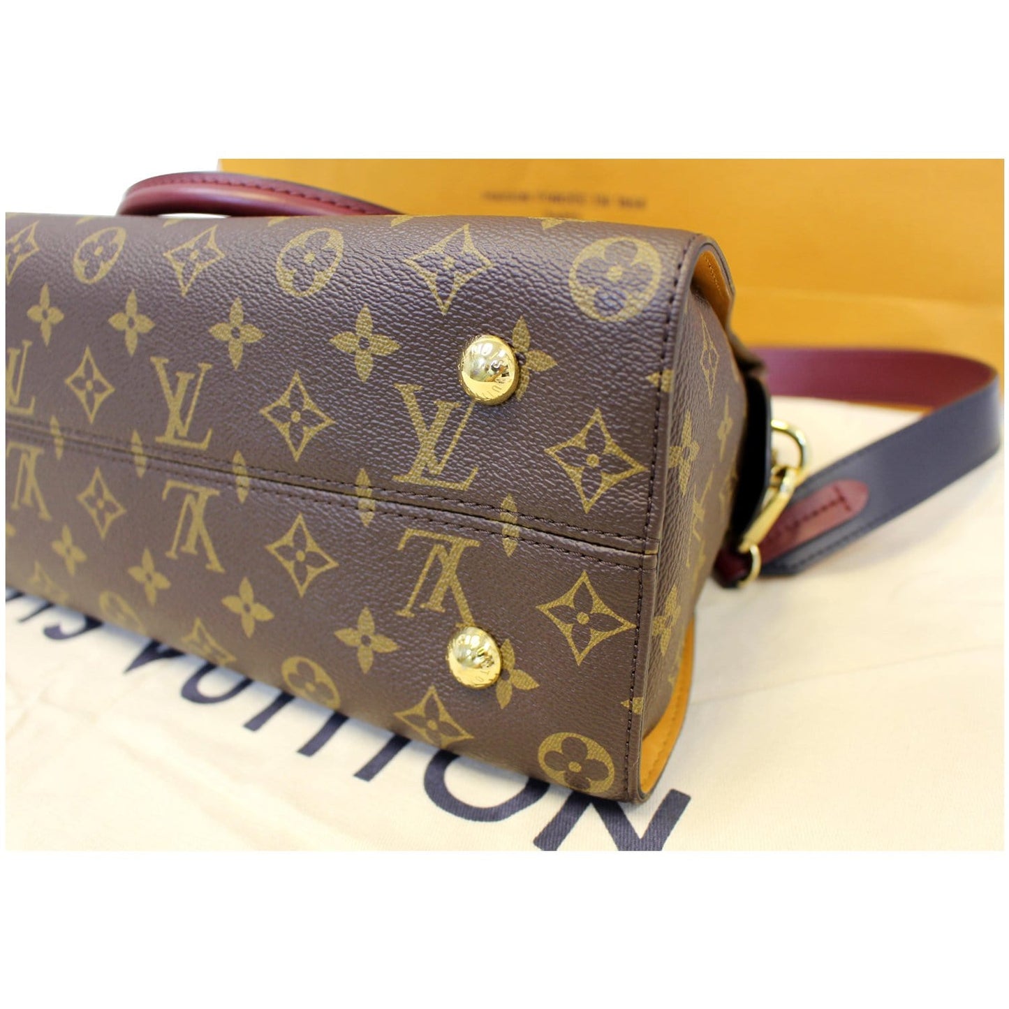LOUIS VUITTON Tuileries Monogram Canvas Tote Shoulder Bag