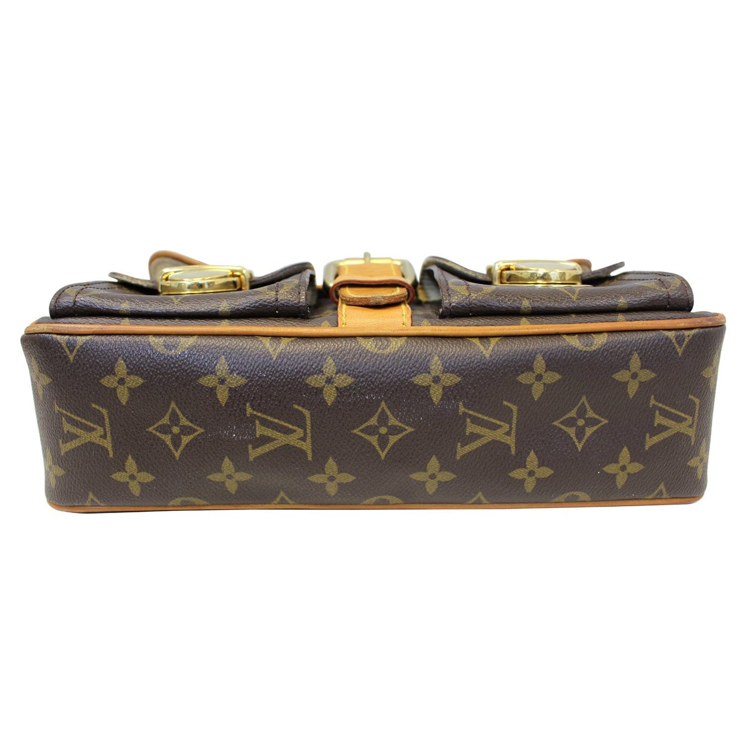 LOUIS VUITTON Monogram Canvas Hudson PM Shoulder Bag