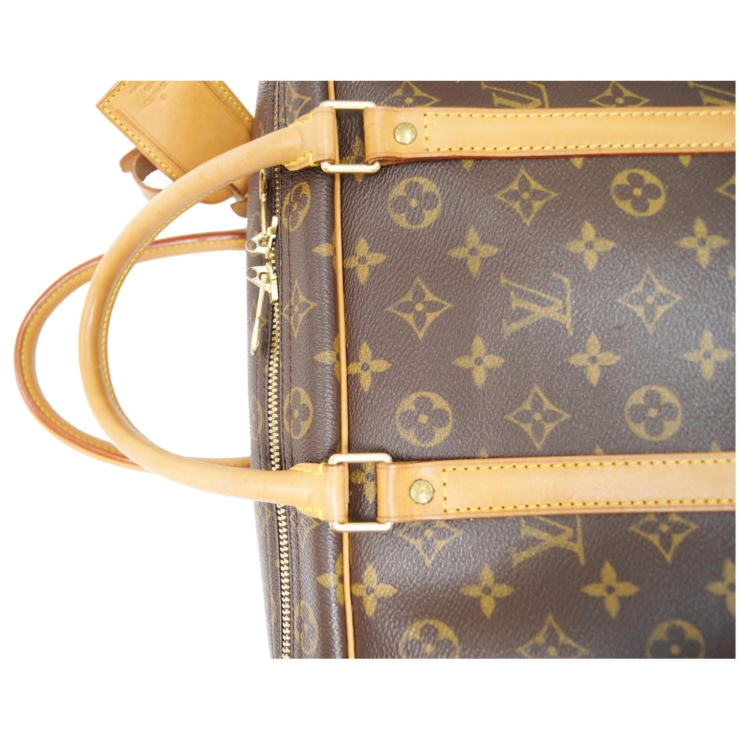 LOUIS VUITTON Sirius 50 Monogram Canvas Suitcase Travel Bag Brown