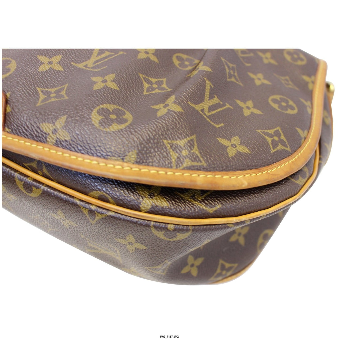 LOUIS VUITTON Menilmontant MM Monogram Canvas Crossbody Bag