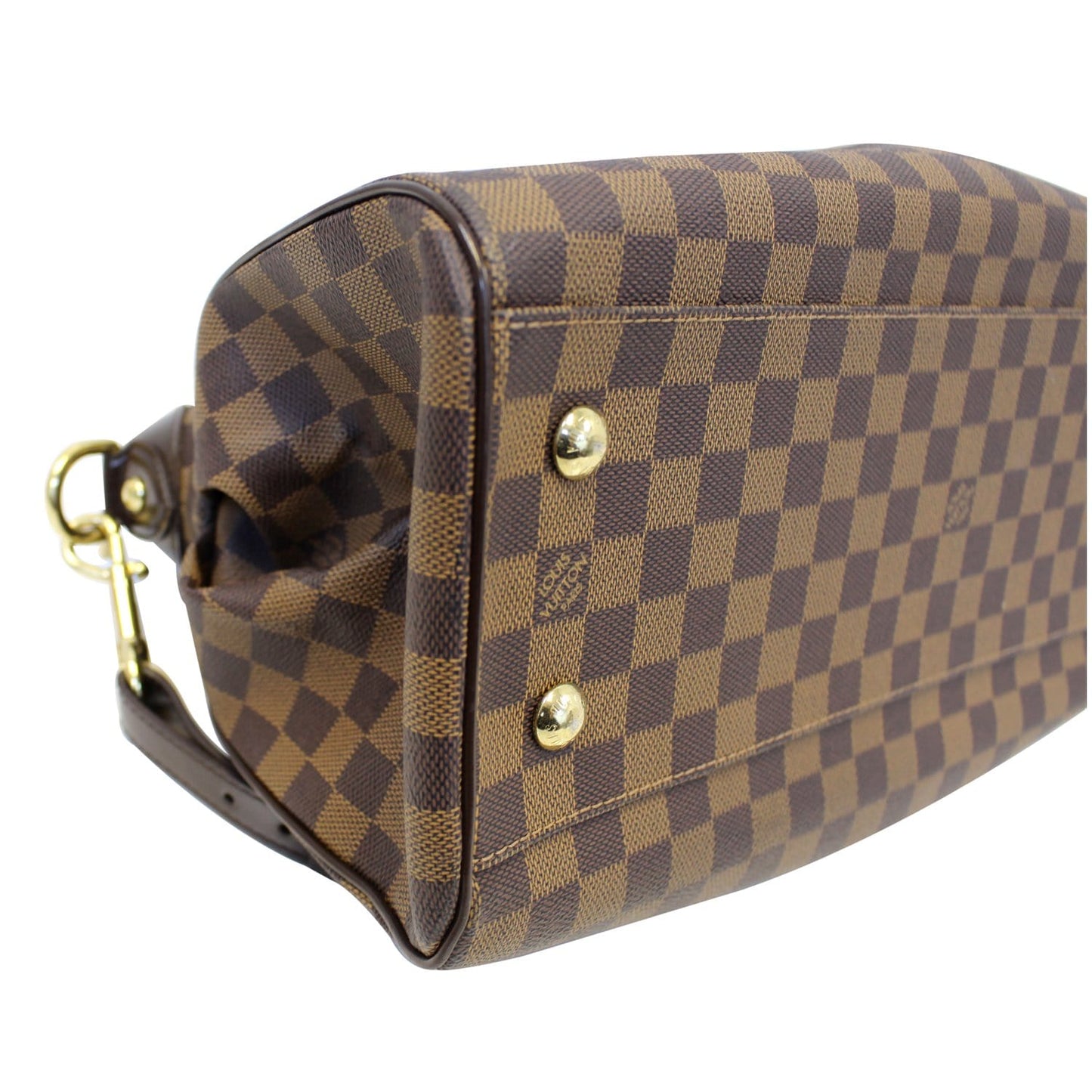LOUIS VUITTON Trevi GM Damier Ebene 2way Shoulder Handbag