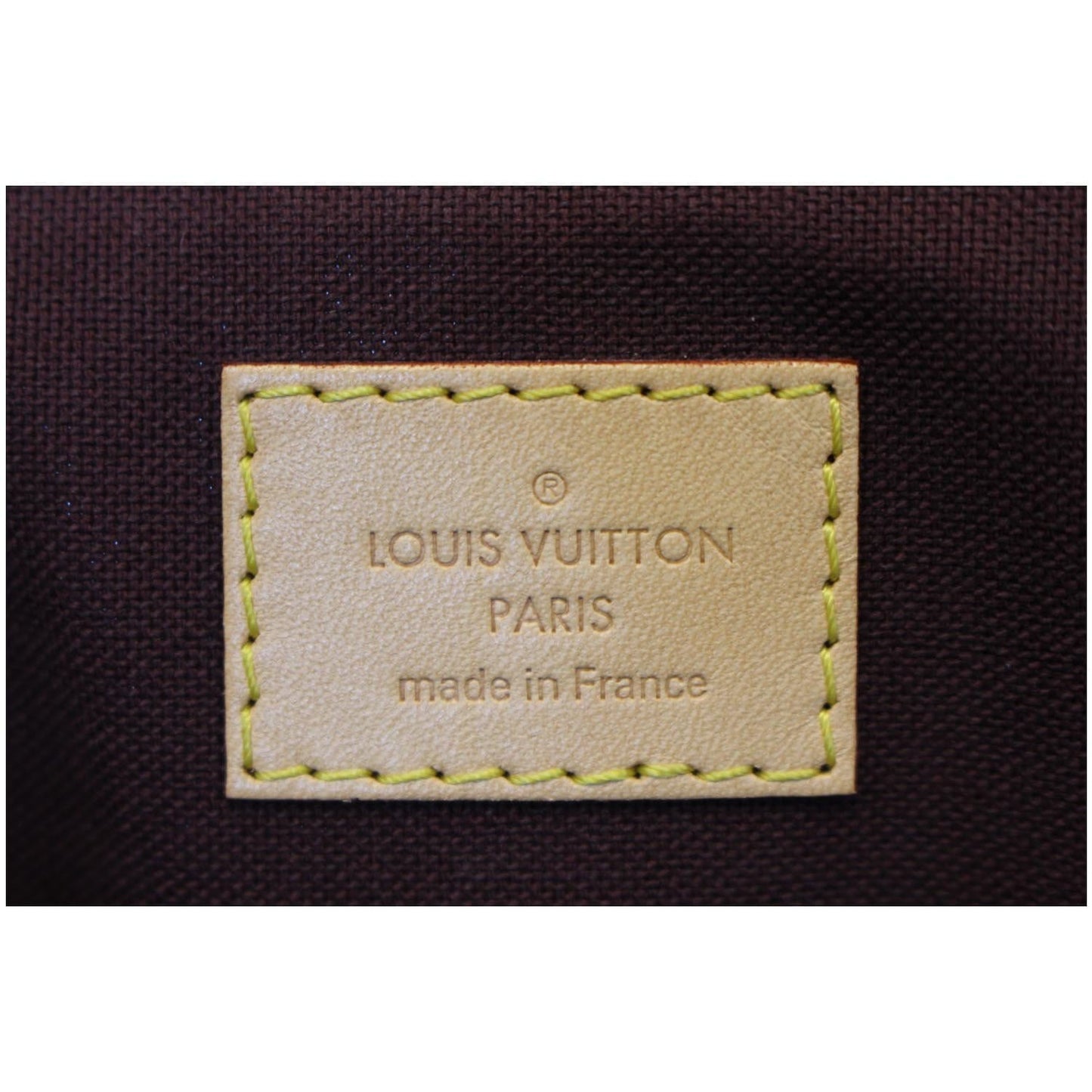 LOUIS VUITTON Segur Monogram Canvas Shoulder Handbag Brown