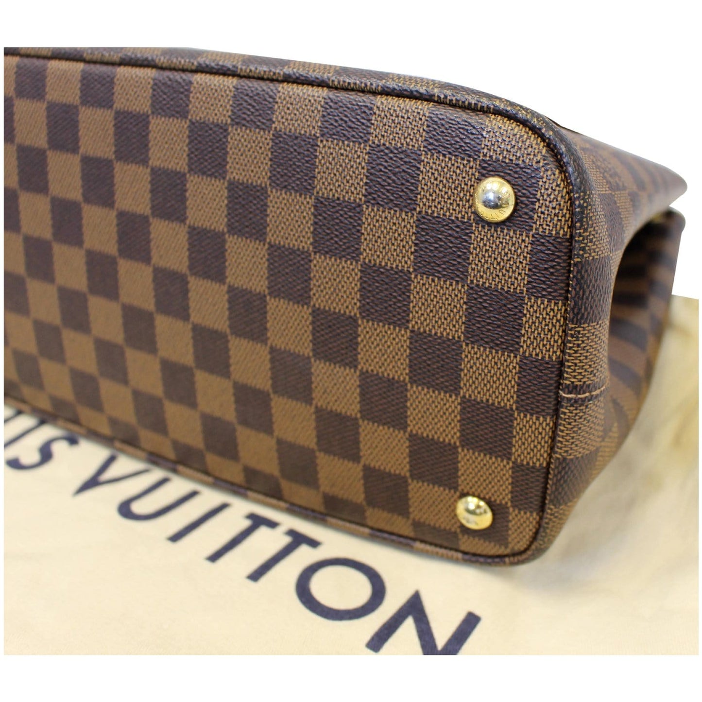 LOUIS VUITTON Kensington Damier Ebene Shoulder bag Brown