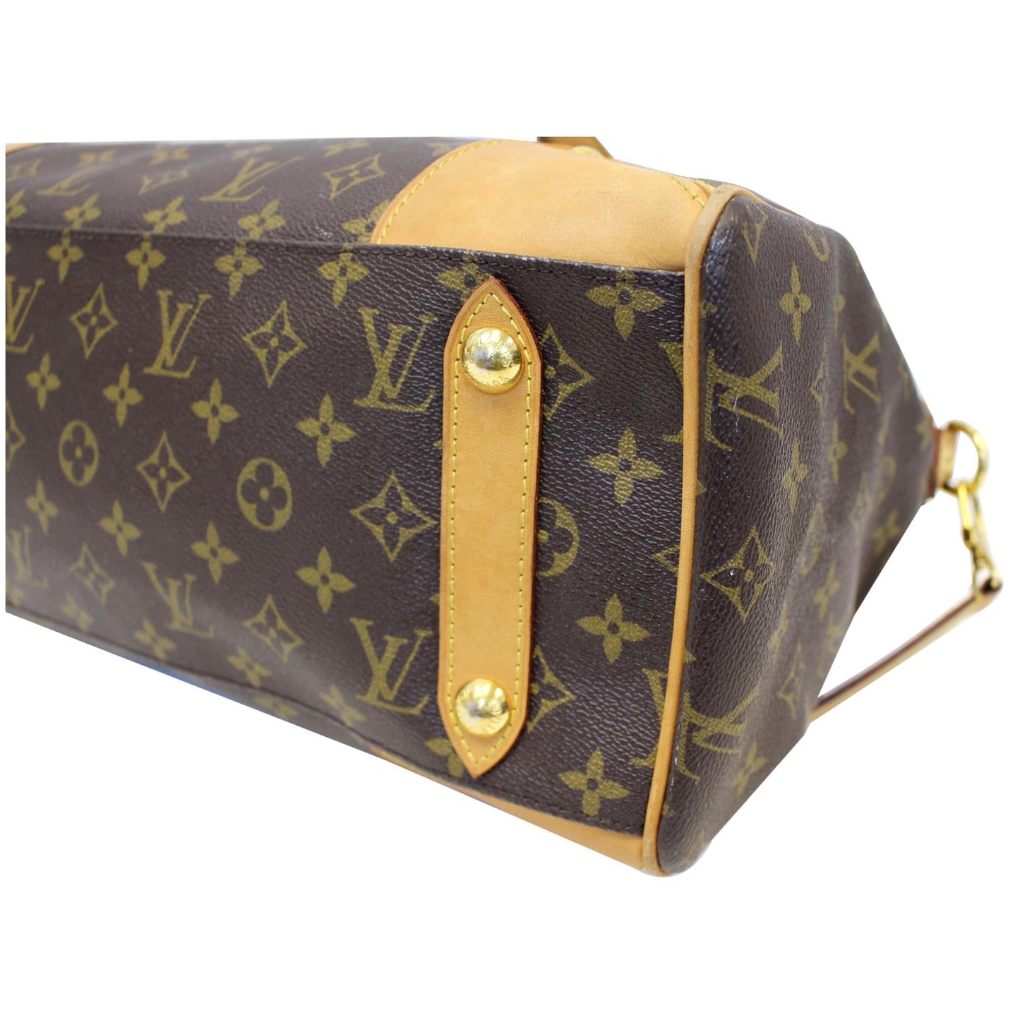 LOUIS VUITTON Retiro GM Monogram Canvas 2 Way Shoulder Bag Brown