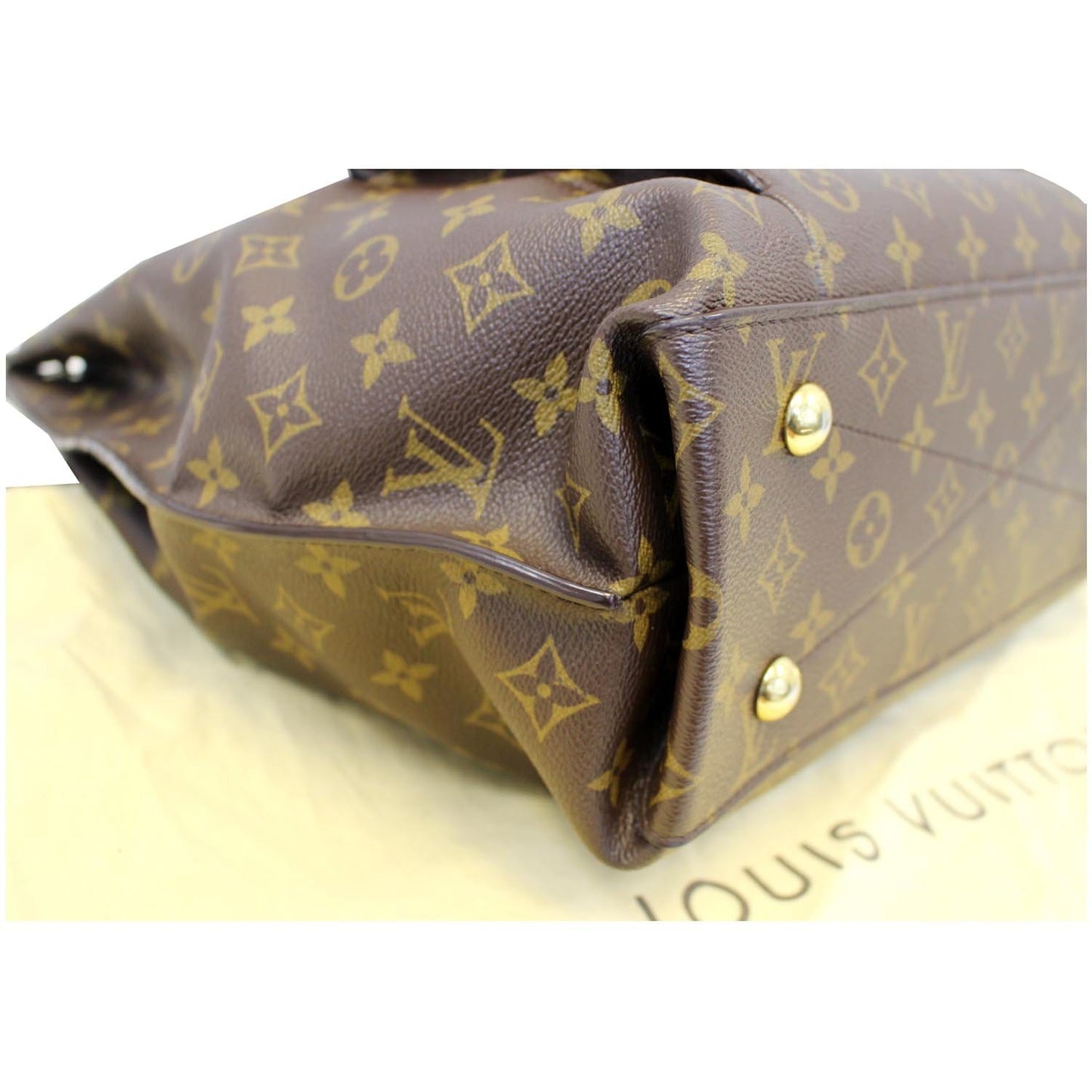 LOUIS VUITTON Metis Monogram Canvas Hobo Shoulder Bag Brown