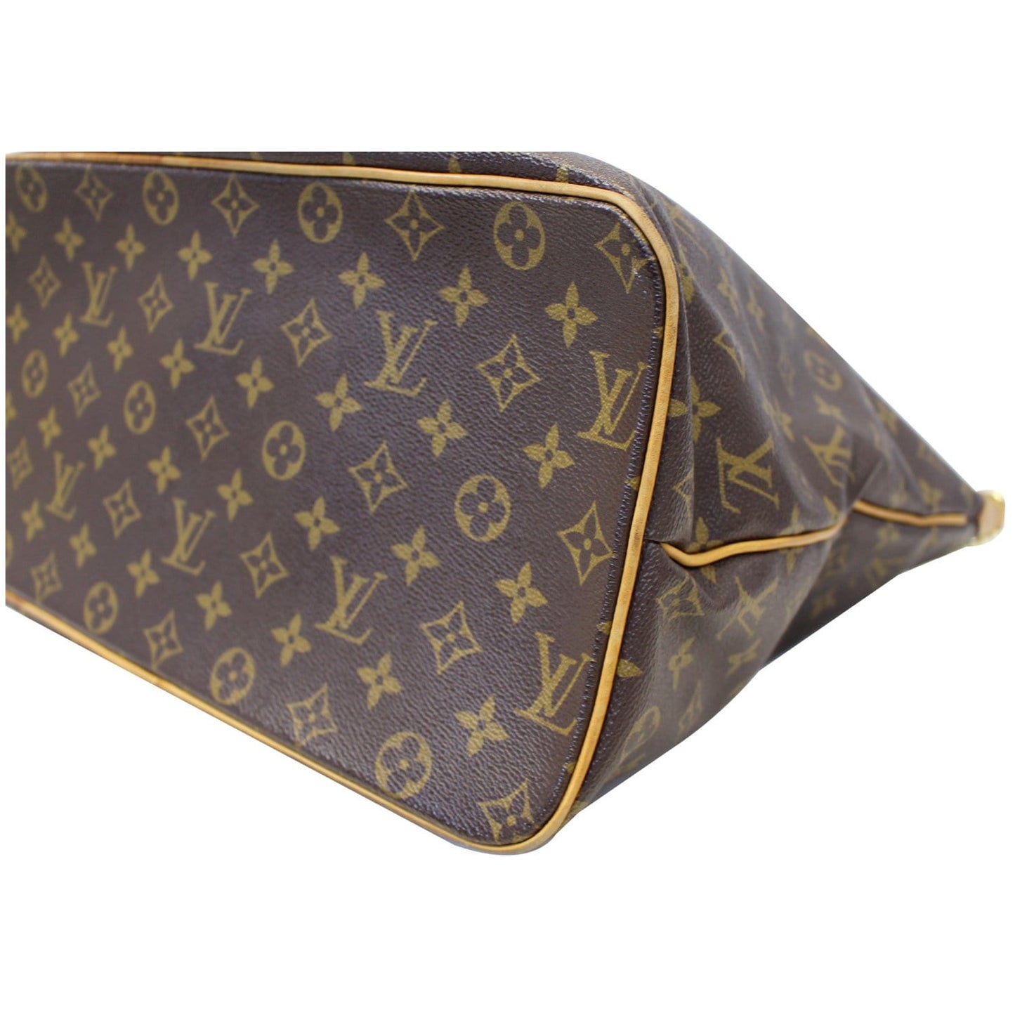 LOUIS VUITTON Palermo GM Monogram Canvas Tote Shoulder Bag Brown