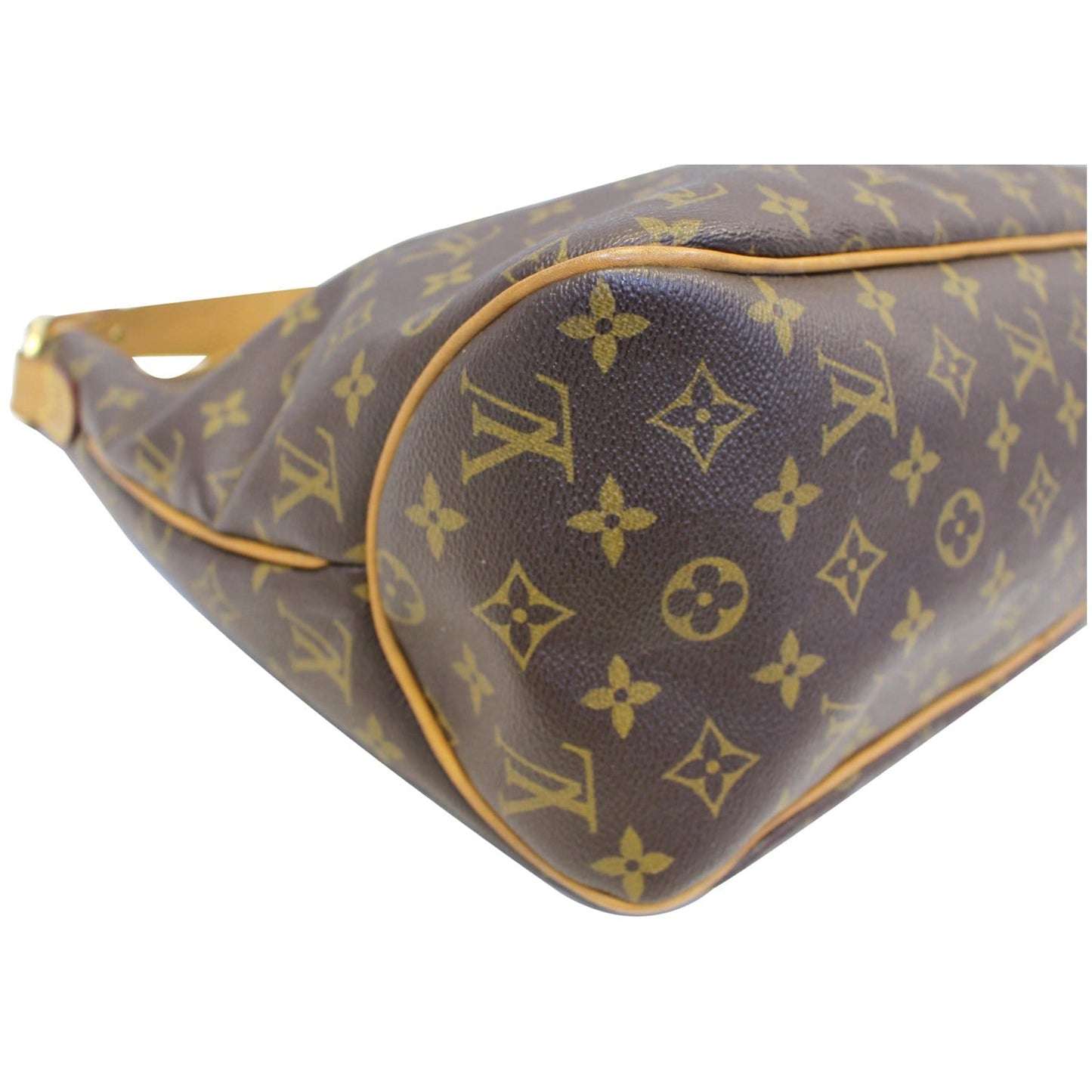 LOUIS VUITTON Delightful MM Monogram Canvas Shoulder Bag Brown