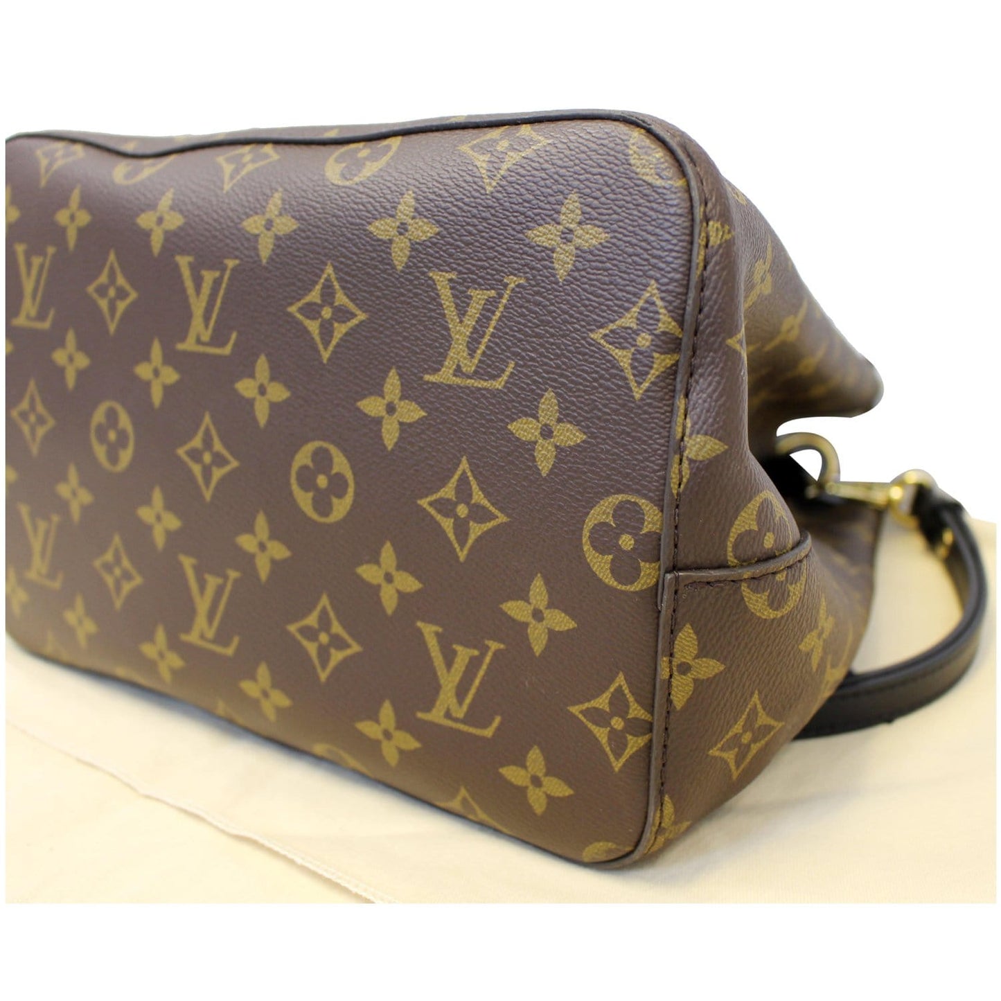 LOUIS VUITTON NeoNoe Monogram Canvas Shoulder Bag Black