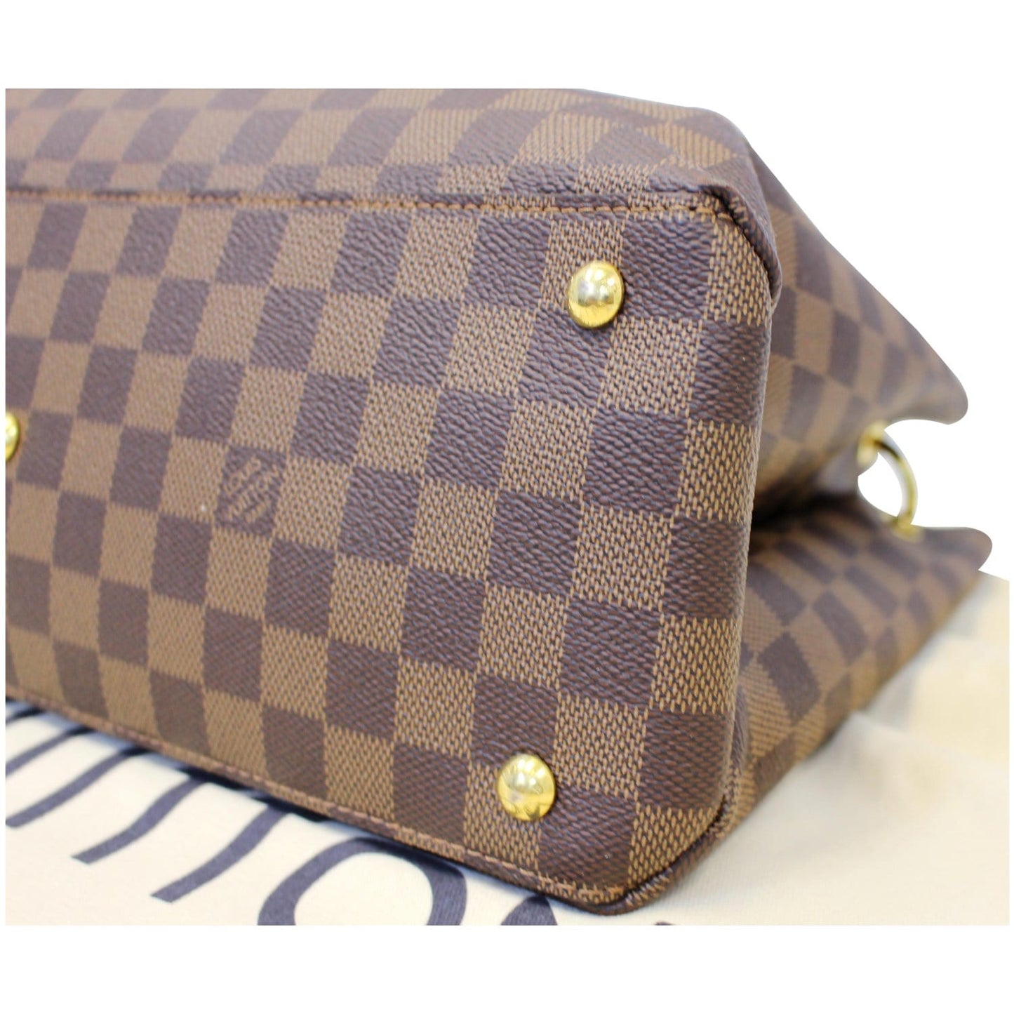 LOUIS VUITTON LV Riverside Damier Ebene Shoulder Bag Noir
