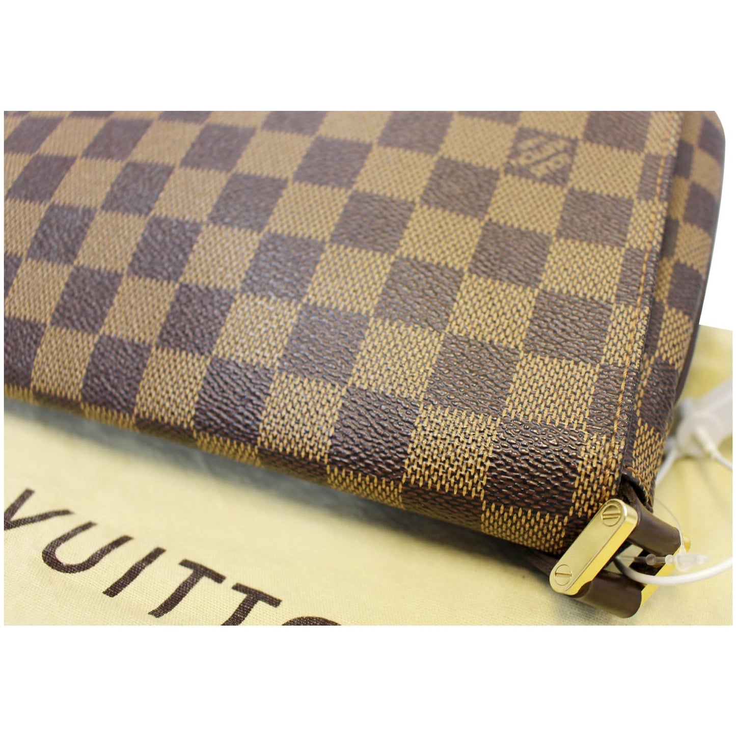LOUIS VUITTON Musette Tango Damier Ebene Short Strap Shoulder Bag