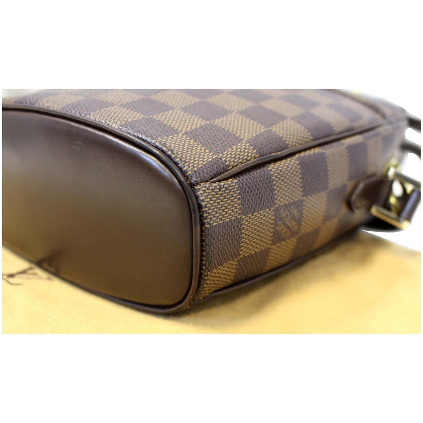 LOUIS VUITTON Ipanema GM  Damier Ebene Crossbody Bag Brown