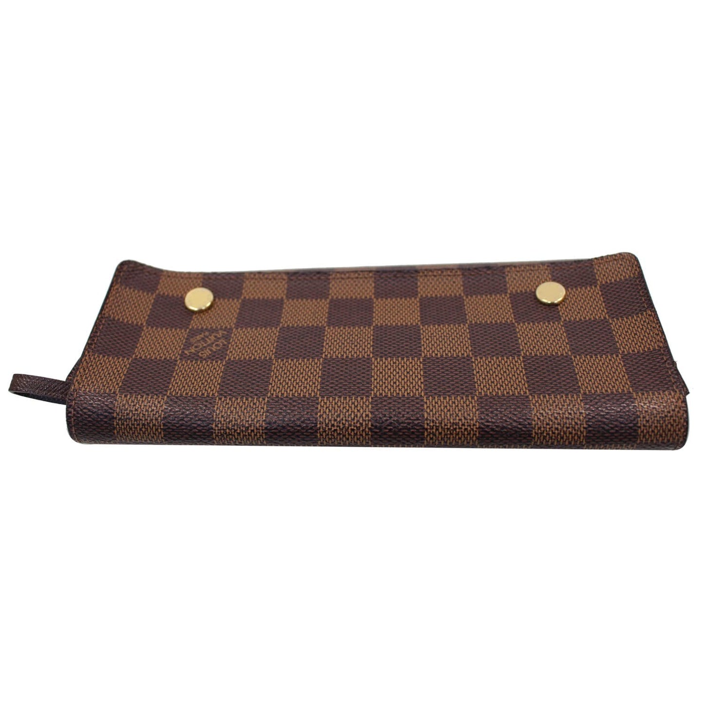 LOUIS VUITTON Modulable Damier Ebene Portefeuille Long Wallet Brown