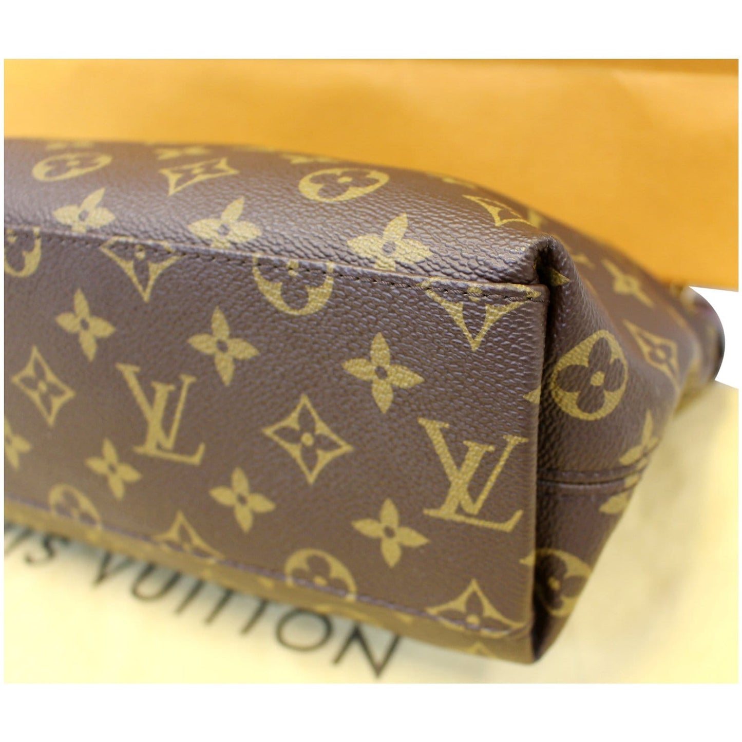 LOUIS VUITTON Tuileries Besace Monogram Canvas Shoulder Bag Rose Bruyere