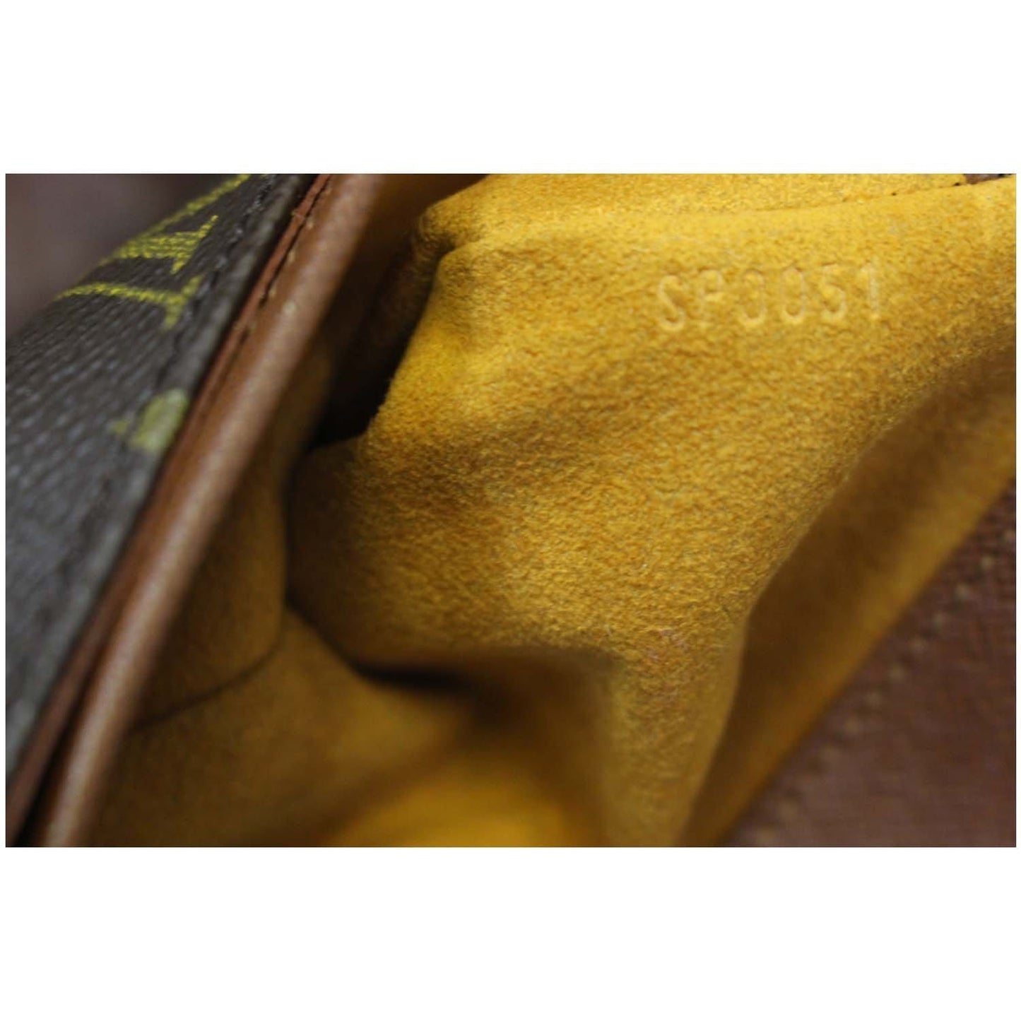 LOUIS VUITTON Musette Tango Monogram Canvas Short Strap Shoulder Bag Brown