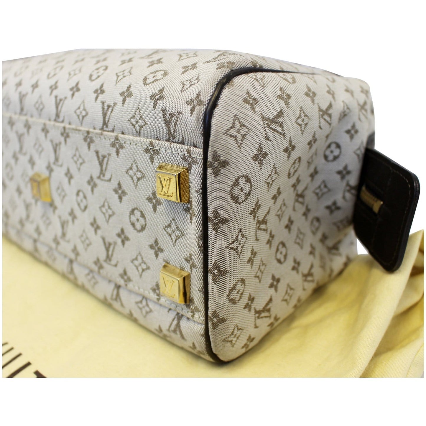 LOUIS VUITTON Josephine PM Monogram Mini Lin Satchel Bag