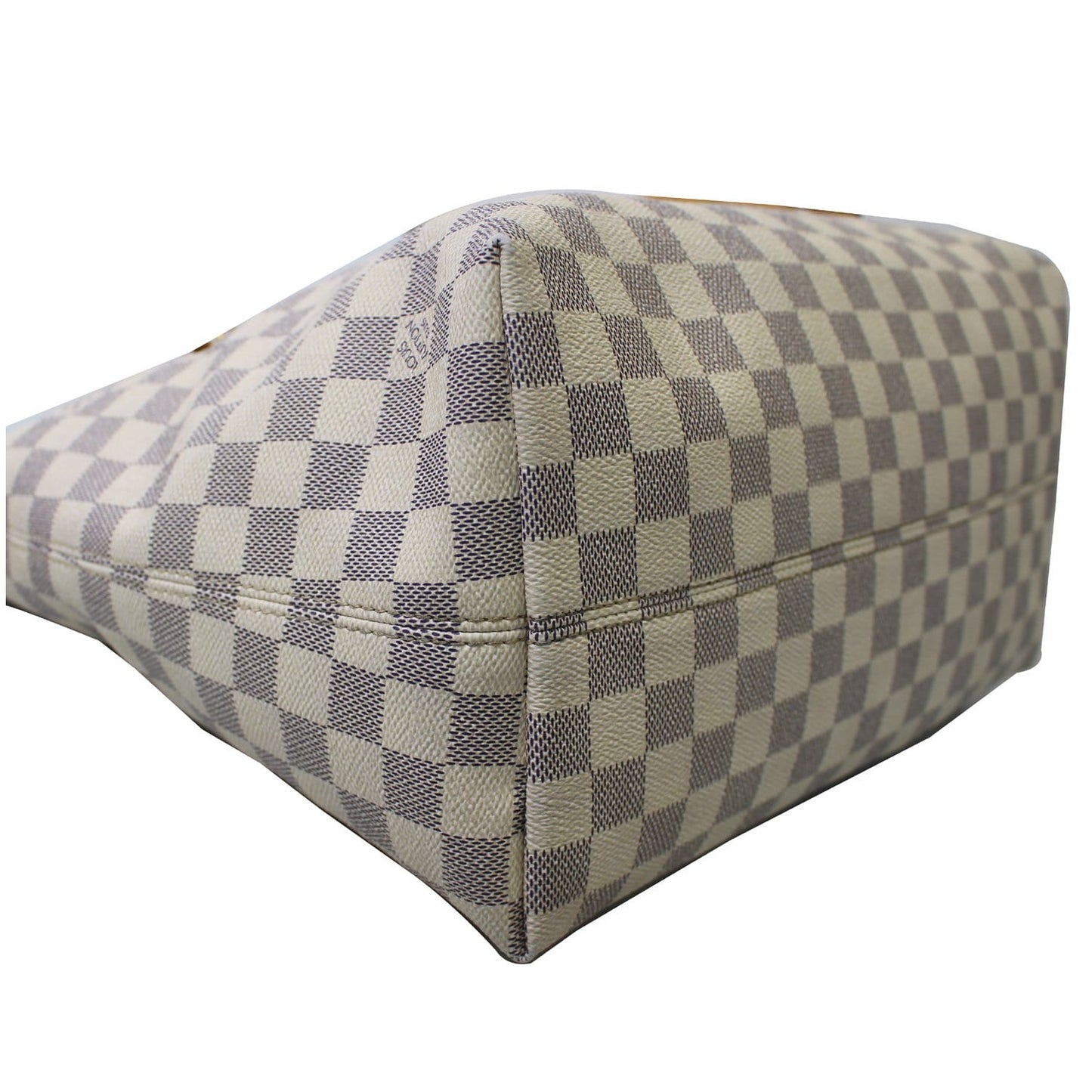 LOUIS VUITTON Iena MM Damier Azur Shoulder Bag White - 15% OFF