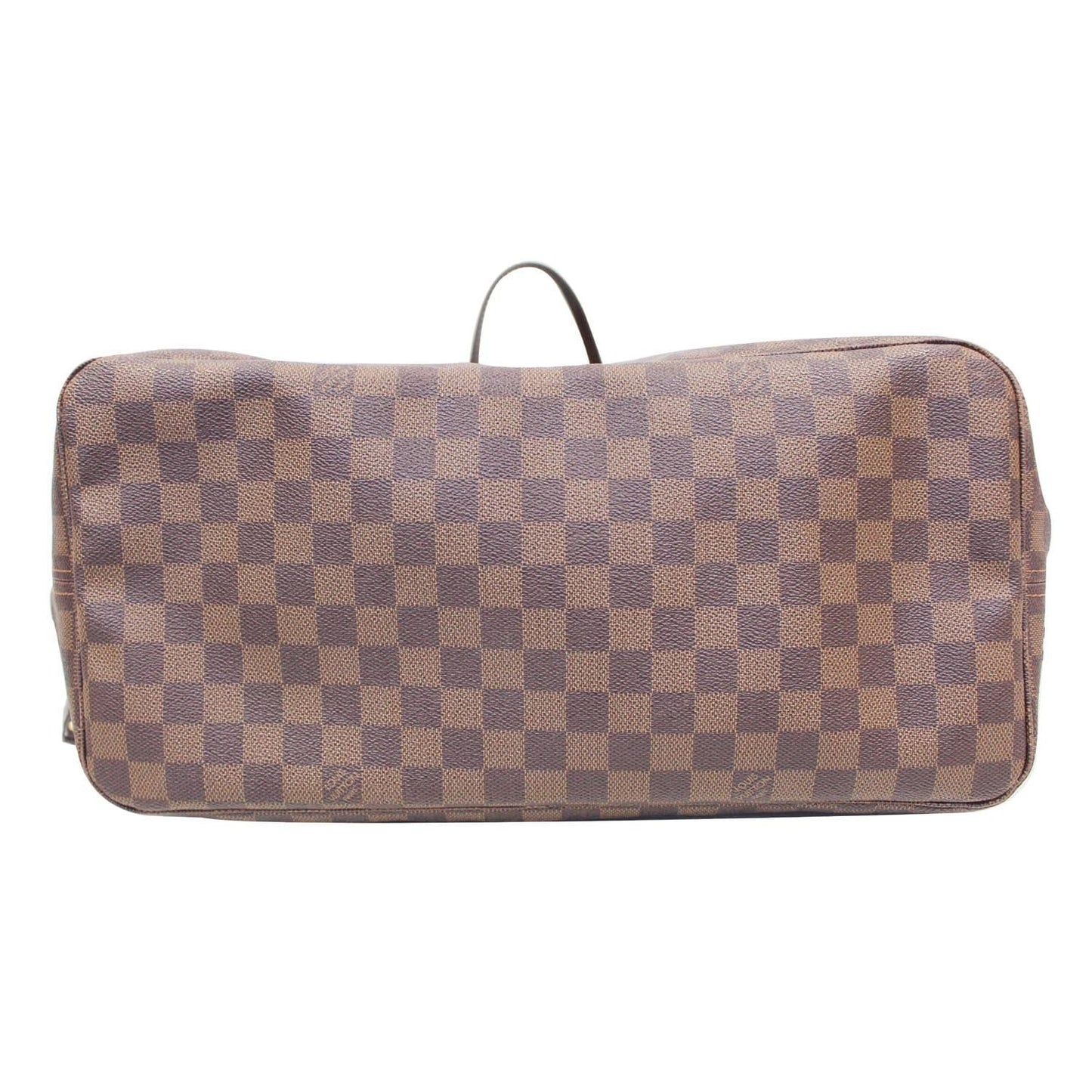 LOUIS VUITTON Neverfull GM Damier Ebene Tote Shoulder Bag Brown