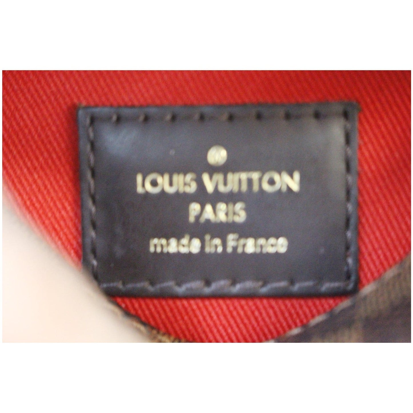 LOUIS VUITTON Croisette Damier Ebene Shoulder Crossbody Bag Brown