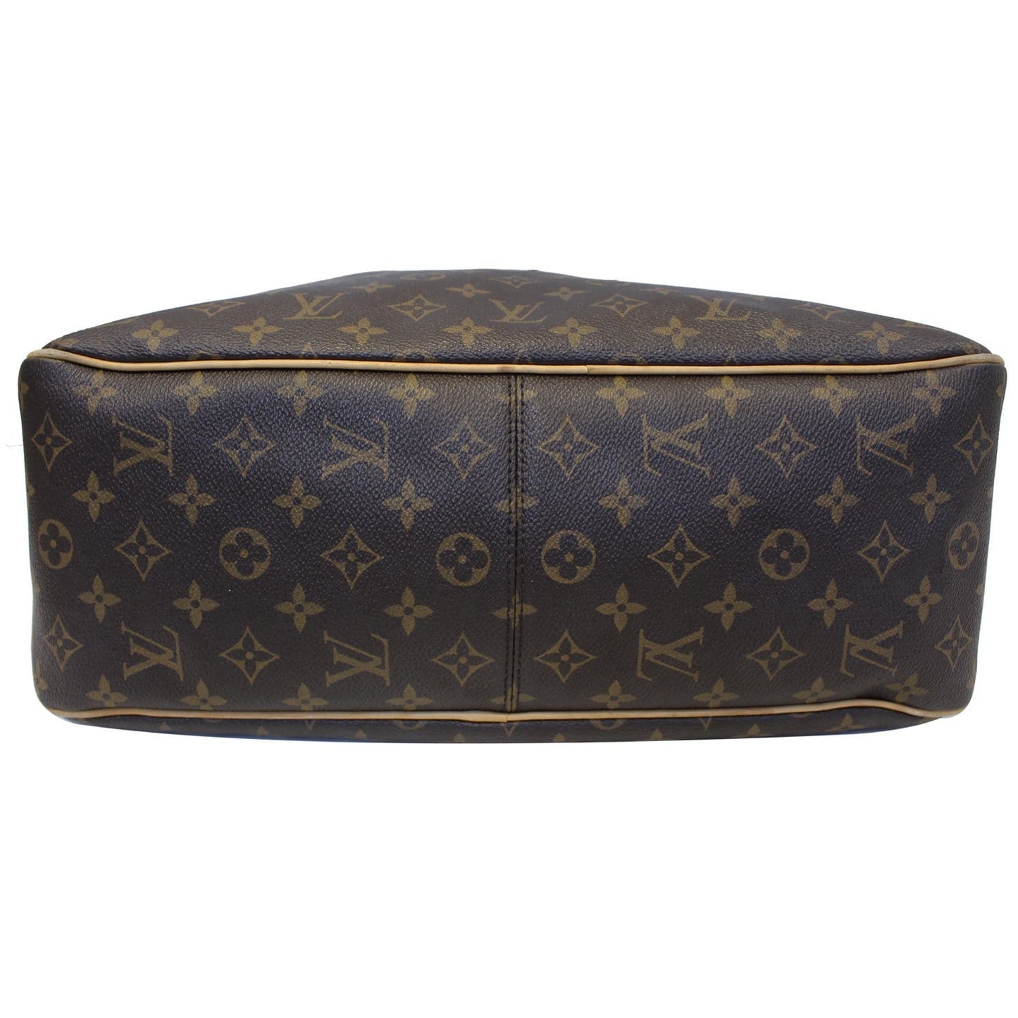 LOUIS VUITTON Delightful MM Monogram Canvas Shoulder Bag Brown