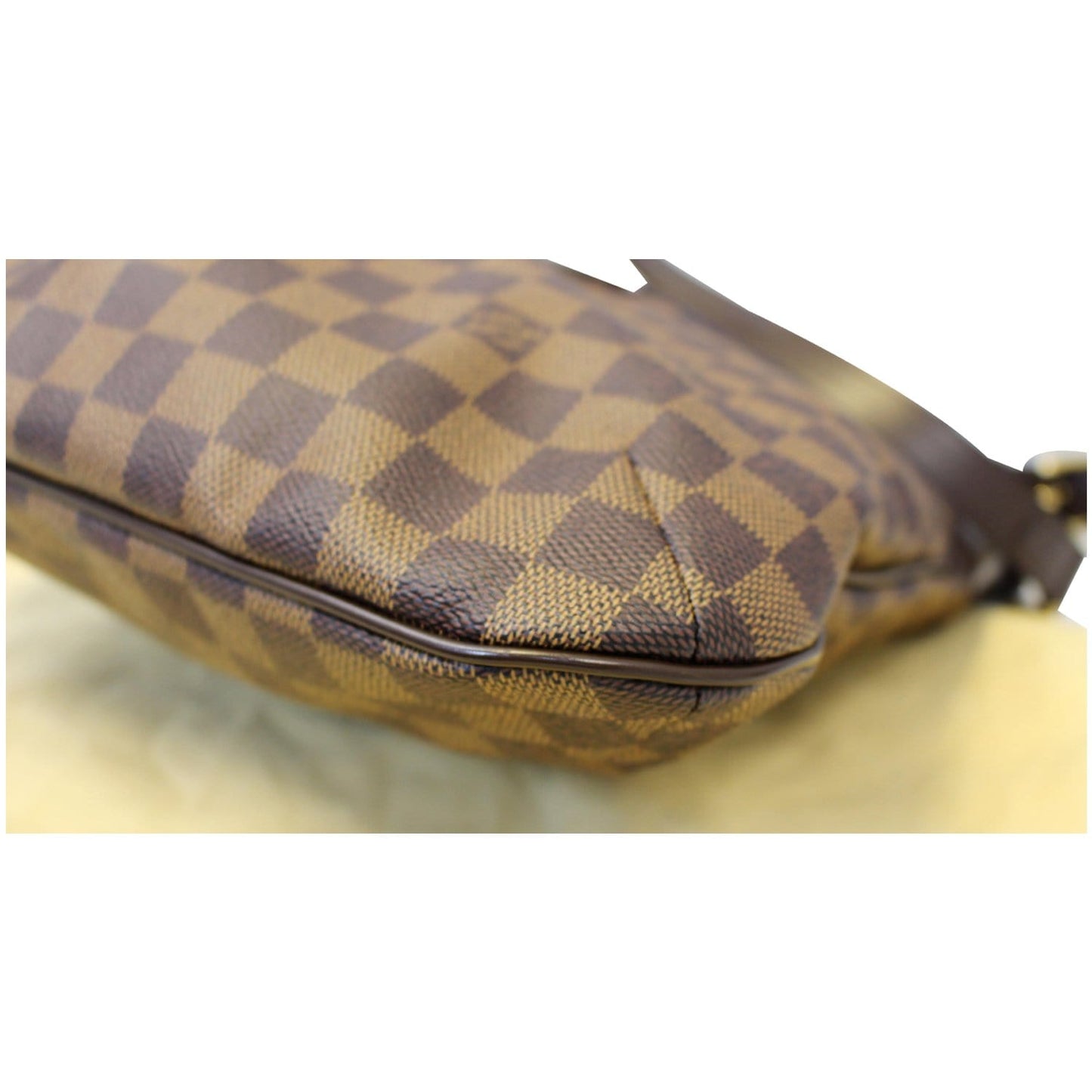 LOUIS VUITTON Bloomsbury PM Damier Ebene Crossbody Bag Brown