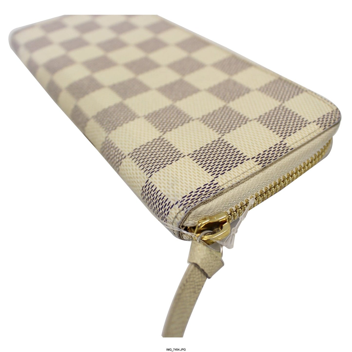 LOUIS VUITTON Clemence Damier Azur Wallet