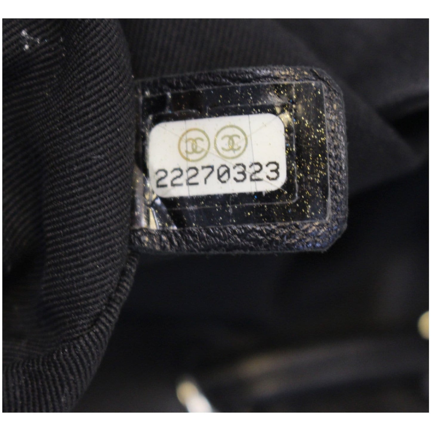 CHANEL Urban Spirit Lambskin Leather Backpack Bag Black