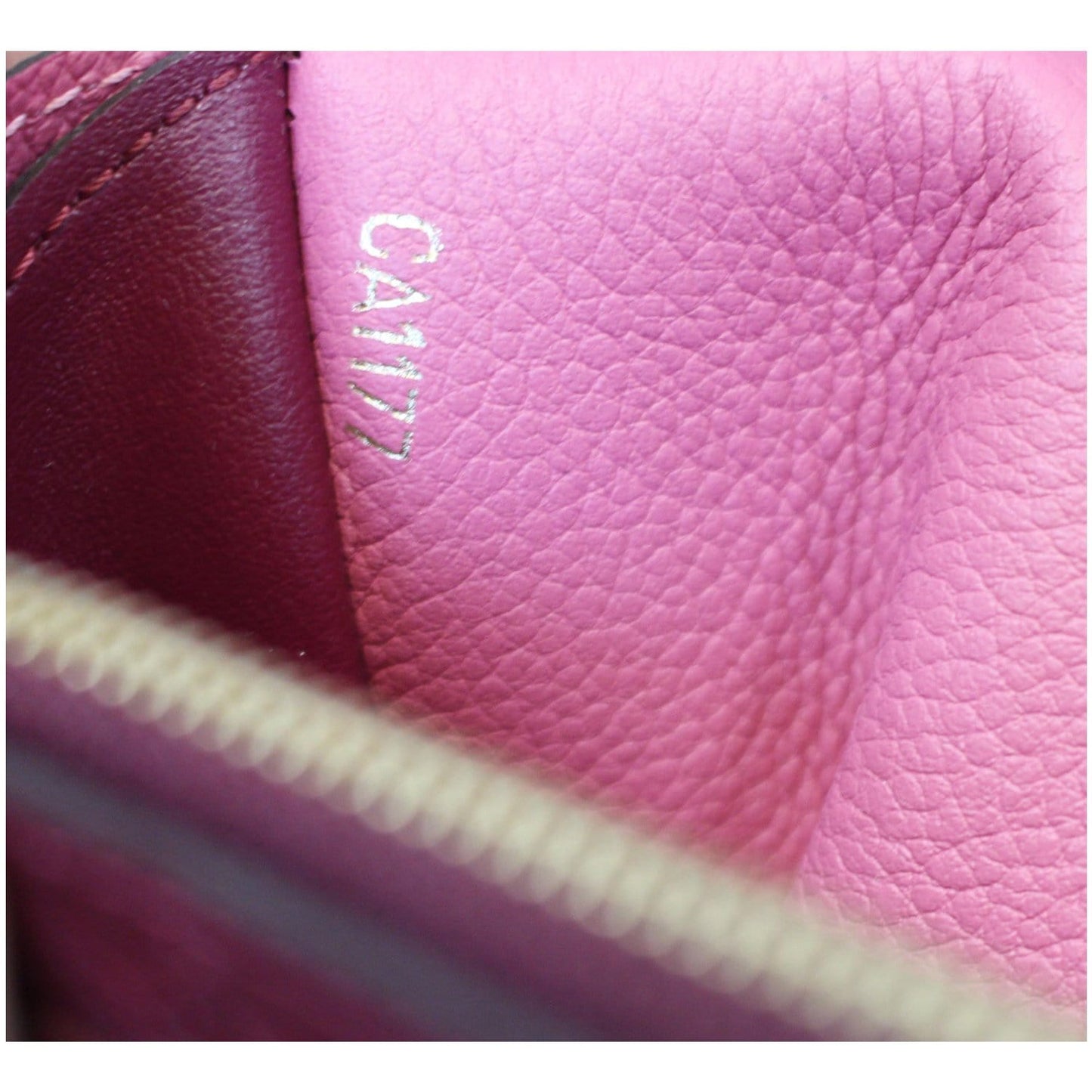 LOUIS VUITTON Emilie Monogram Empreinte Wallet Aurore