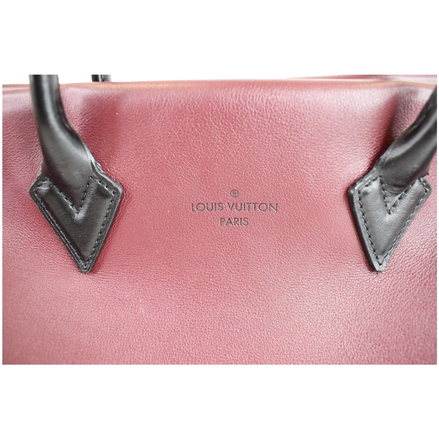 LOUIS VUITTON W PM Monogram Canvas Tote Bag Burgundy - 15% OFF