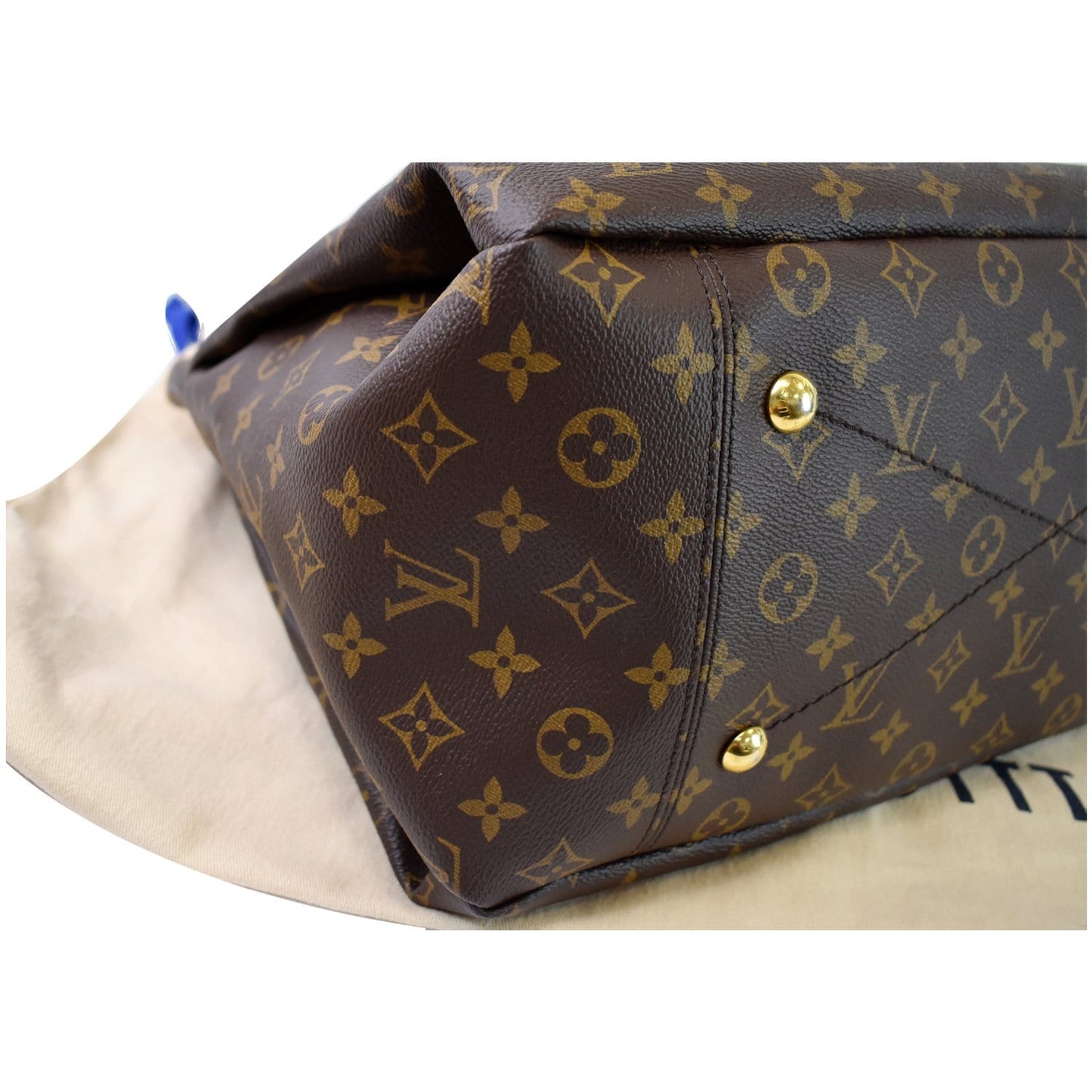 LOUIS VUITTON Artsy MM Monogram Canvas Shoulder Bag Brown
