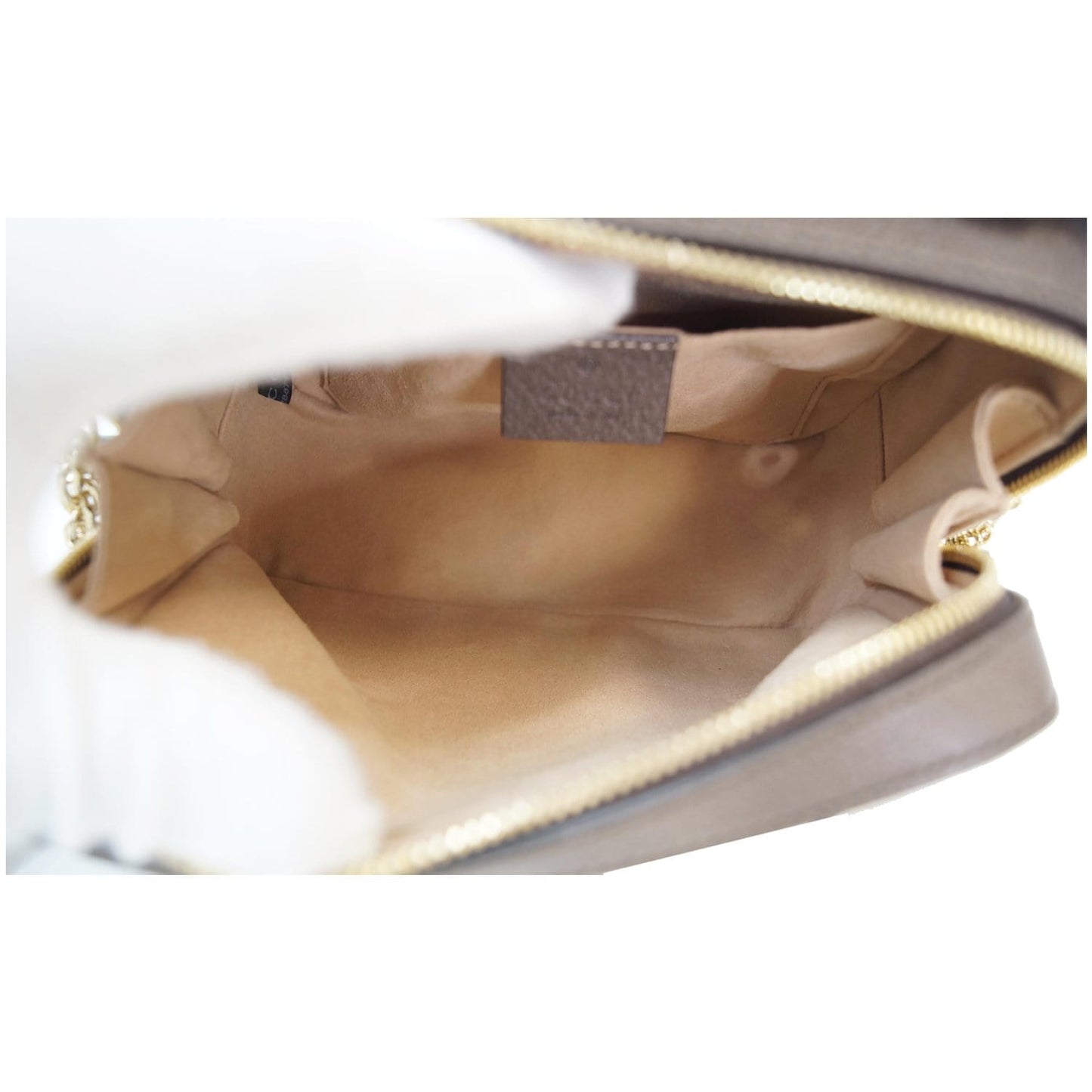 GUCCI Ophidia GG Mini Supreme Shoulder Bag Beige/Ebony 602576 - 15% OFF