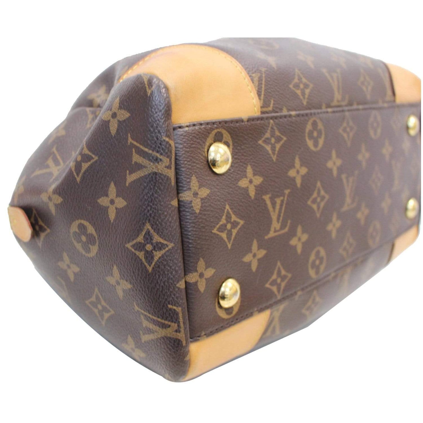 LOUIS VUITTON Segur Monogram Canvas Shoulder Bag Brown - 20% OFF