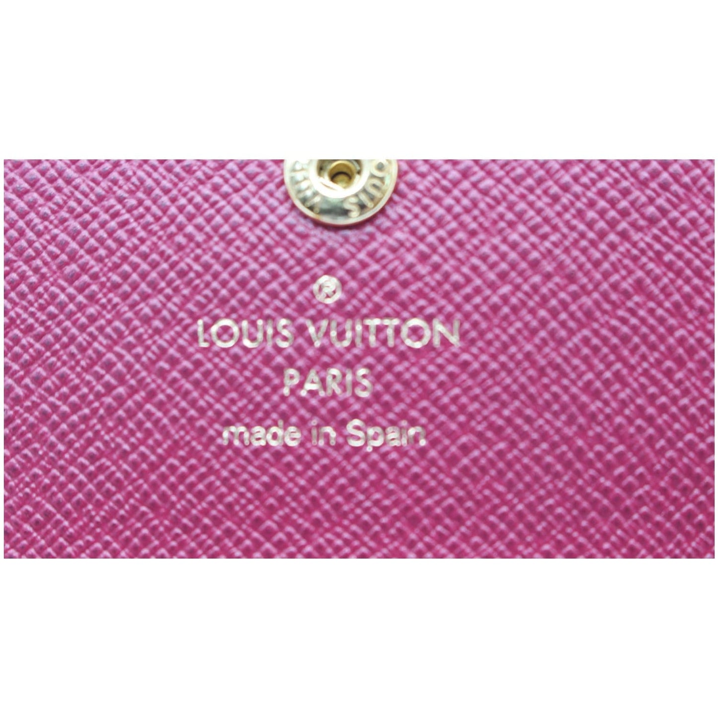 LOUIS VUITTON Rosalie Monogram Canvas Coin Purse Fuchsia